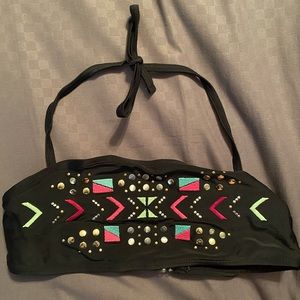 Girls bathing suit halter top